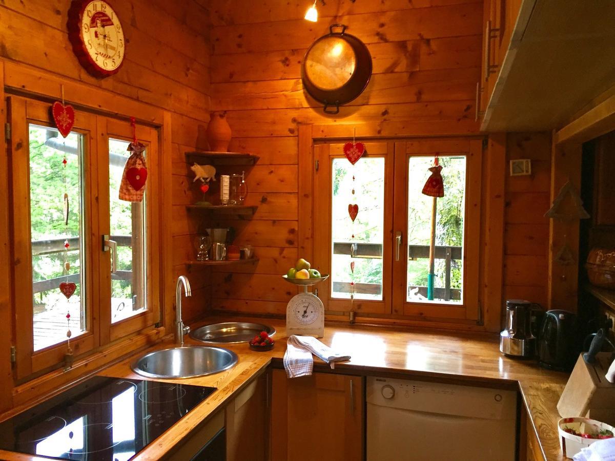 Cosy Chalet With Private Sauna In Bousseviller Exterior photo